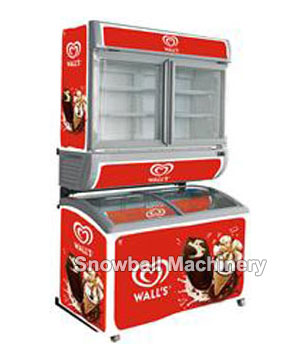 máscara sentido común Saludo Comercial Congelador, Refrigerador de Helado - Snowball Machinery helado