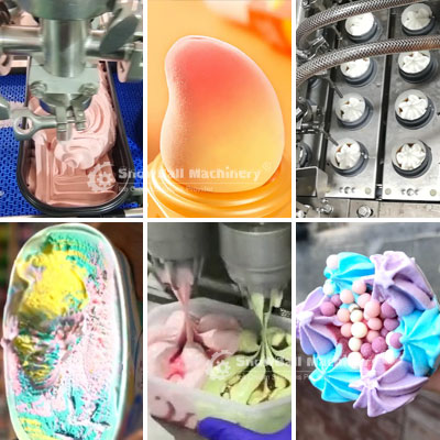 Qué productos de helados se pueden producir con una máquina llenadora