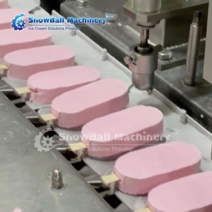 Línea de helados extruidos